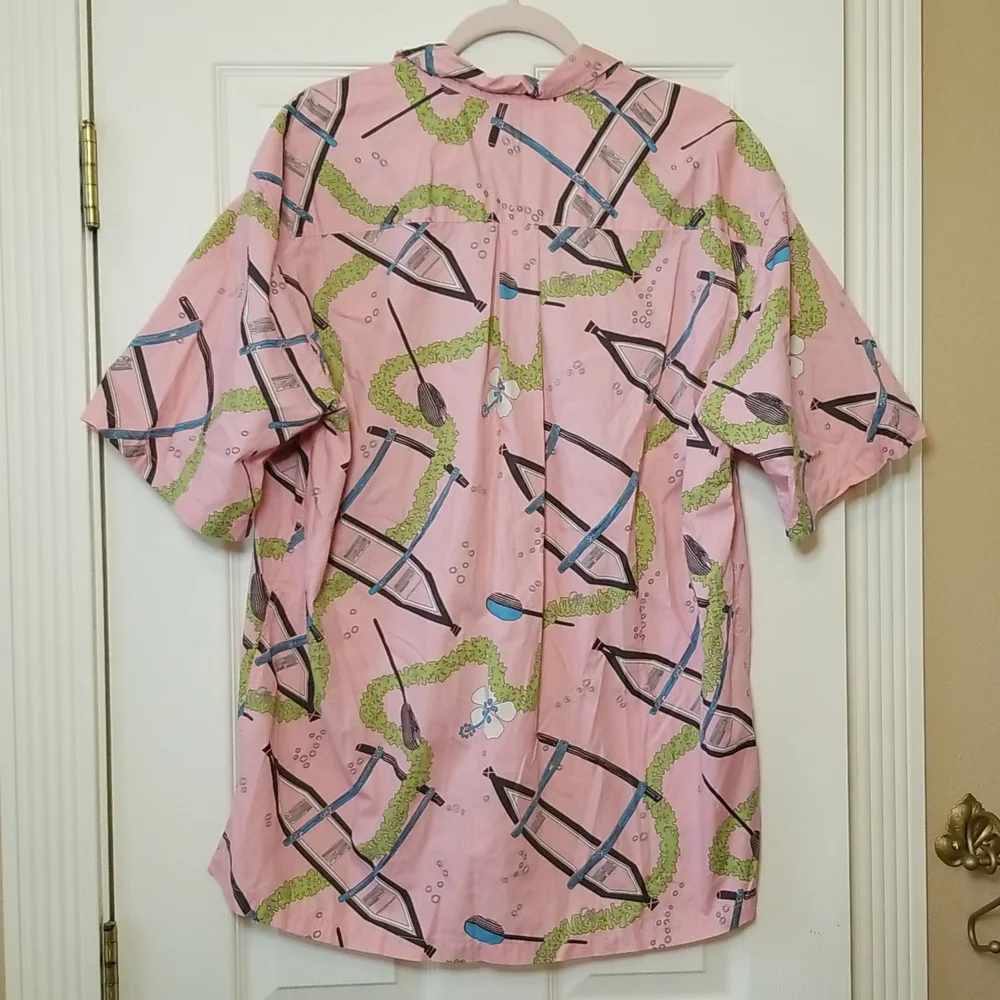Men's Cooke Street *rare print* Hawaiian shirt - Picture 2 of 5